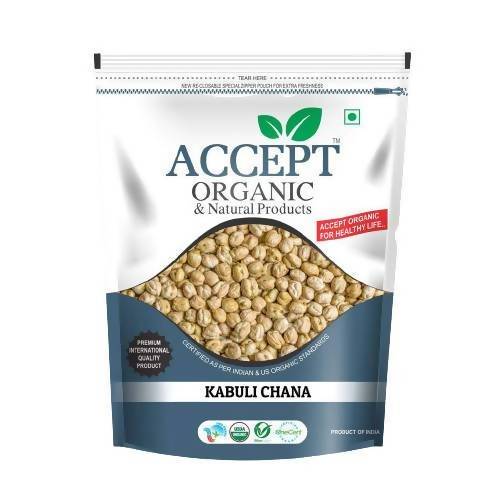 Accept Organic Kabuli Chana - 500 gm