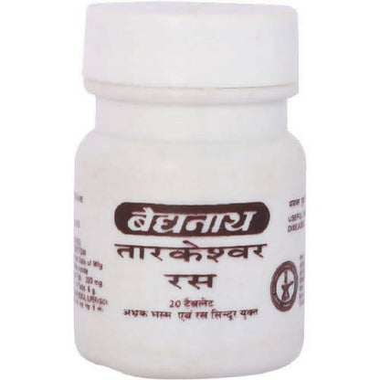 Baidyanath Jhansi Tarkeshwer Ras Tablets - 20 Tabs