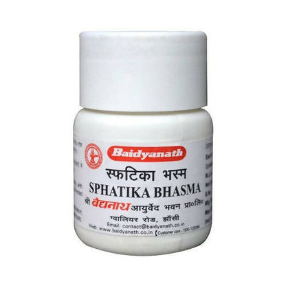 Baidyanath Jhansi Sphatika Bhasma - 10 gm