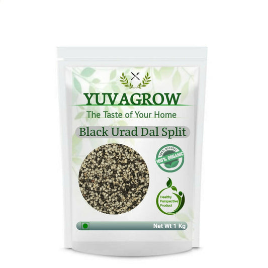 Yuvagrow Black Urad Dal Split - 1 kg