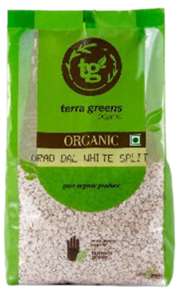 Terra Greens Organic Urad Dal White Split - 500 gm