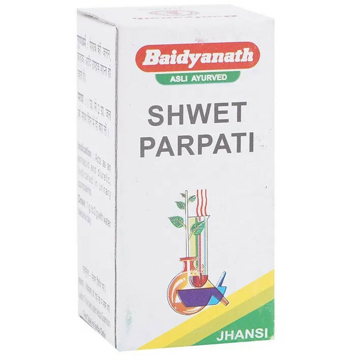 Baidyanath Jhansi Shwet Parpati Powder - 10 gm