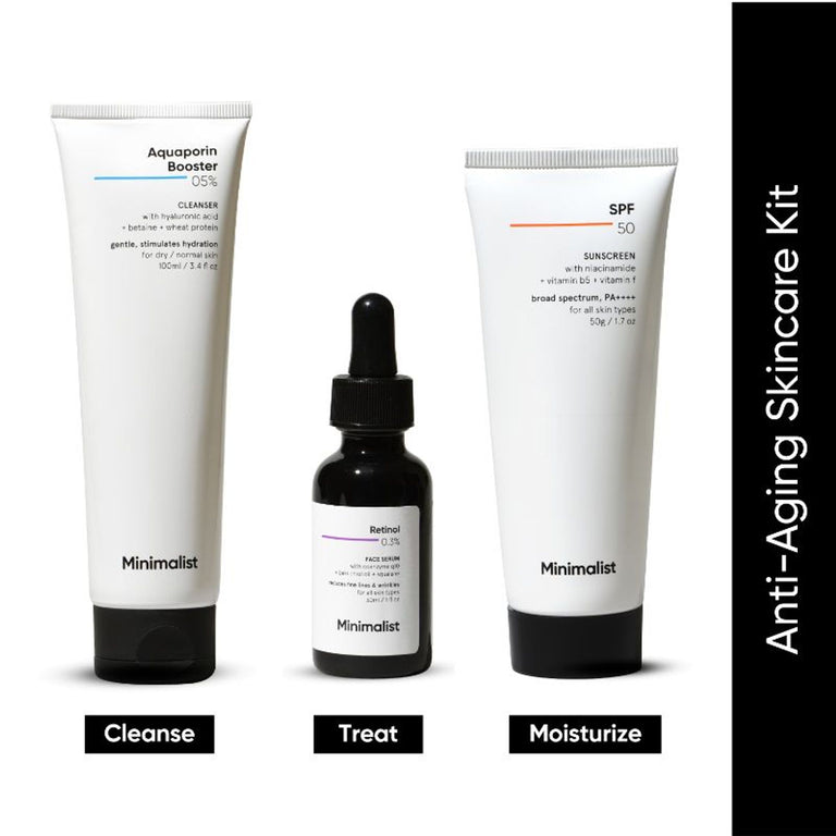 Minimalist Anti Aging Solution - combo