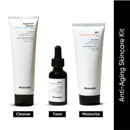 Minimalist Anti Aging Solution - combo