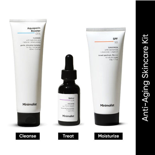 Minimalist Anti Aging Solution - combo