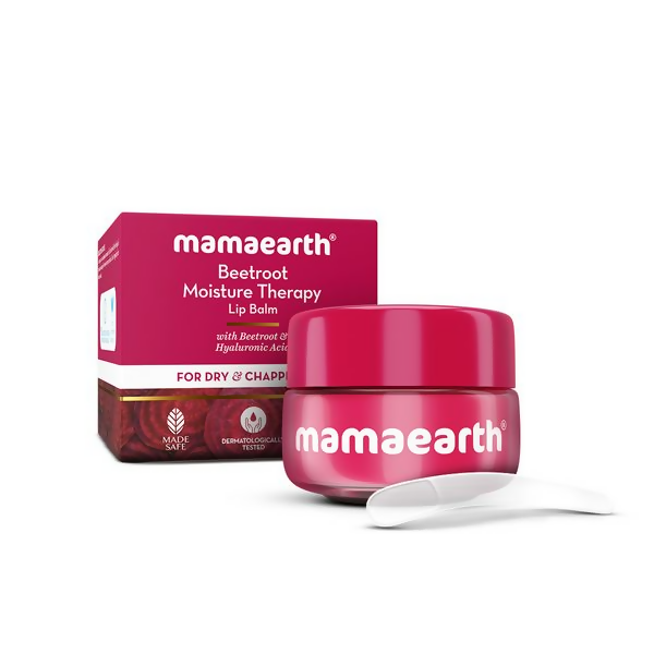 Mamaearth Beetroot Moisture Therapy Lip Balm with Beetroot & Hyaluronic Acid For Dry & Chapped Lips - 15 gm