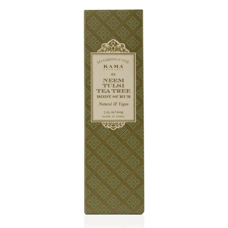 Kama Ayurveda Neem Tulsi Tea Tree Body Scrub 200gm - 200 gm