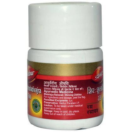 Dabur Shirahshooladivajra Ras Tablets - 20 tabs