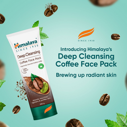 Himalaya Herbals Deep Cleansing Coffee Face Pack - 100 gm