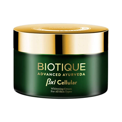 Biotique Advanced Ayurveda Bxl Cellular Whitening Cream For All Skin Types - 50 gm