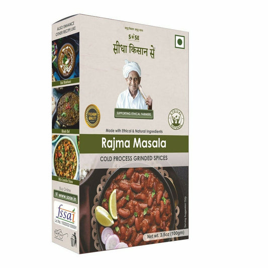 Gir Sidha Kisan Se Natural Rajma Masala - 100 gm