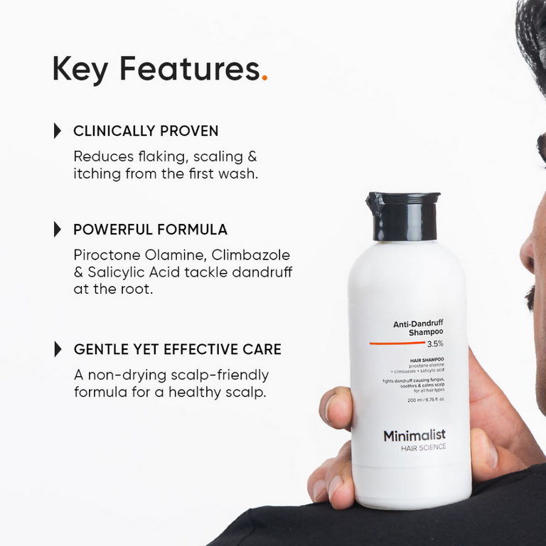 Minimalist Anti-Dandruff Shampoo 3.5% Salicylic Acid - 100 ml