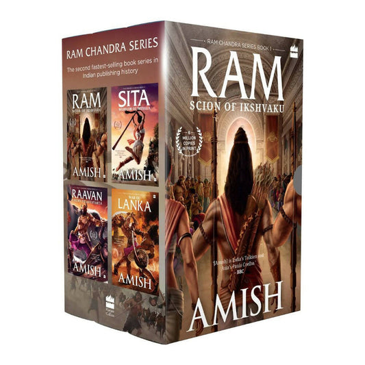 The Ram Chandra Series: Boxset of 4 Books by Amish Tripathi - Paperback