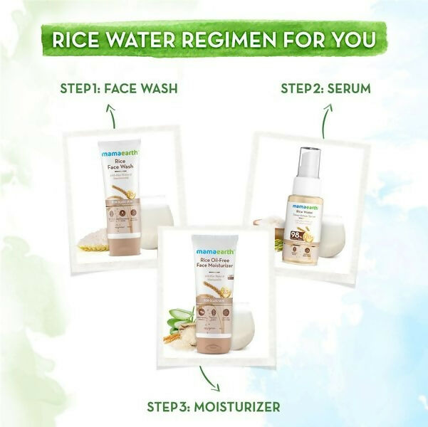 Mamaearth Rice Water Dewy Active Serum - 50 ml