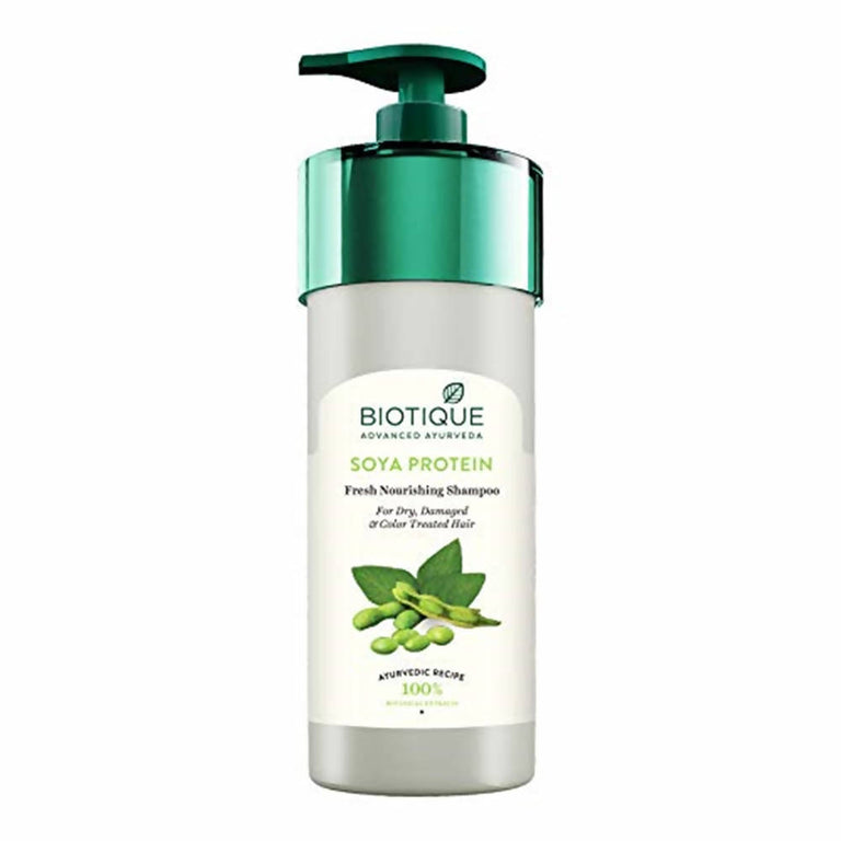 Biotique Advanced Ayurveda Bio Soya Protein Fresh Nourishing Shampoo - 120ml