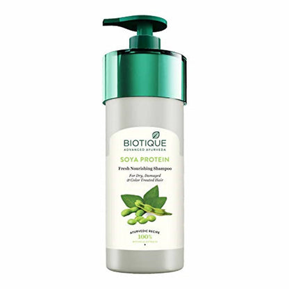 Biotique Advanced Ayurveda Bio Soya Protein Fresh Nourishing Shampoo - 120ml