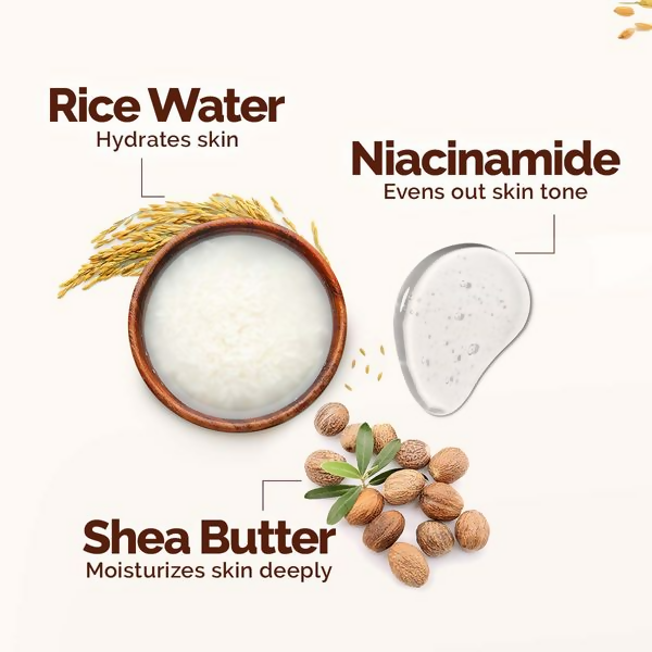 Mamaearth Rice Water Hydrating Body Lotion - 400 ml