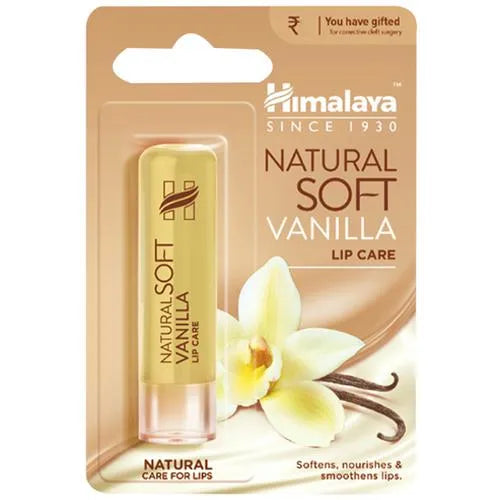 Himalaya Herbals Natural Soft Vanilla Lip Care - 4.5 gm