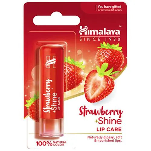Himalaya Herbals Strawberry Shine Lip Care - 4.5 gm