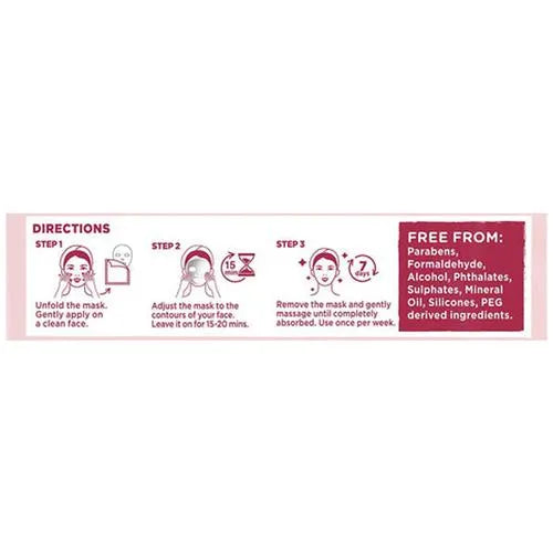 Himalaya Clear Complexion Brightening Mulethi Face Sheet Mask - 30 gm