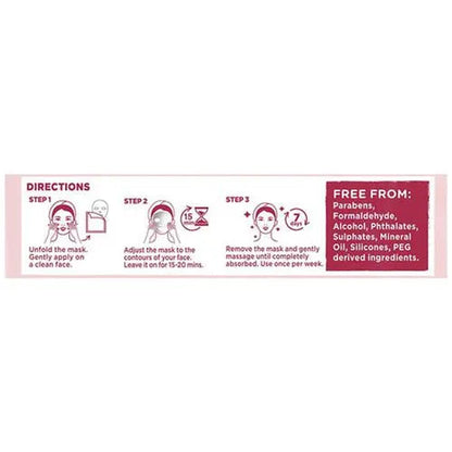 Himalaya Clear Complexion Brightening Mulethi Face Sheet Mask - 30 gm
