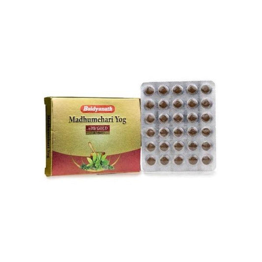 Baidyanath Madhumehari Yog With Gold - 30 tab