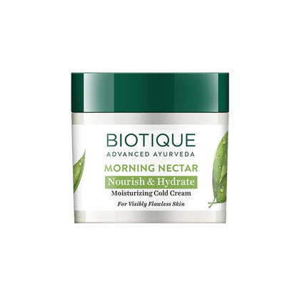Biotique Advanced Ayurveda Bio Morning Nectar Visibly Flawless Moisturizing Cream - 50 gm