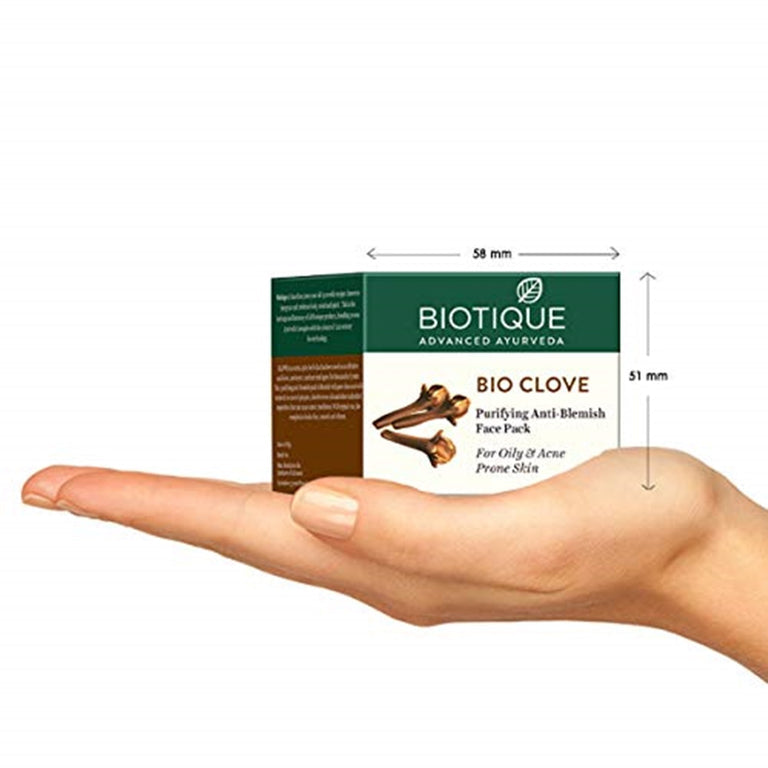 Biotique Bio Clove Purifying Anti Blemish Face Pack - 75 gm