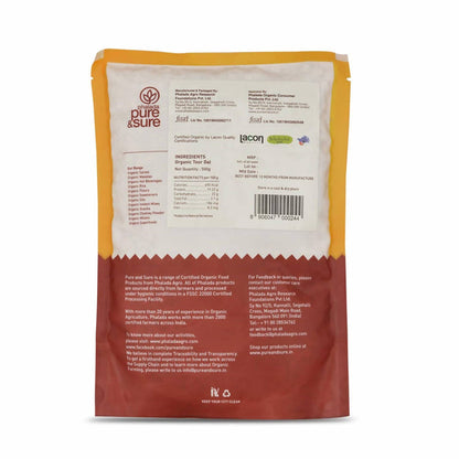 Pure & Sure Toor Dal Traditional Organic Pulses - 500 gm