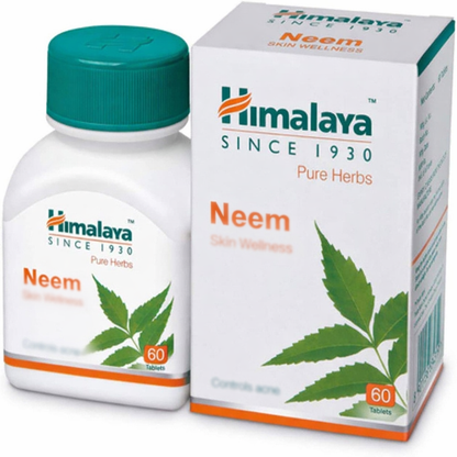 Himalaya Wellness Pure Herbs Neem Skin Wellness - 60 tabs - Pack of 1