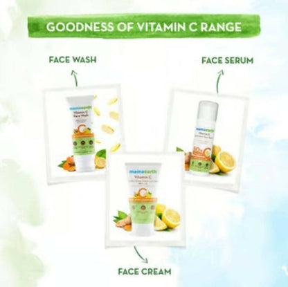 Mamaearth Vitamin C Daily Glow Face Serum - 10 ml