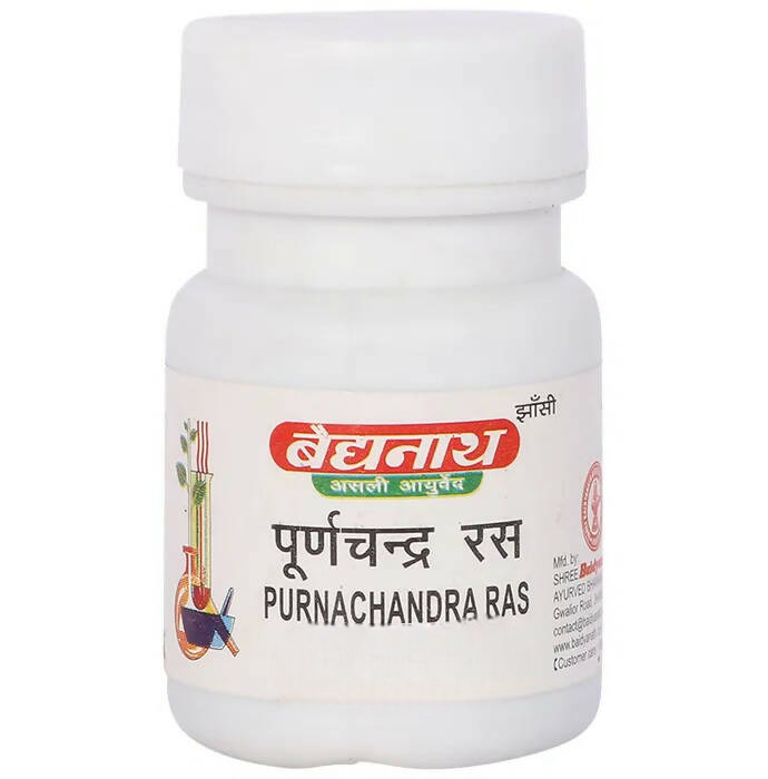 Baidyanath Jhansi Purnachandra Ras Tablets - 40 tabs