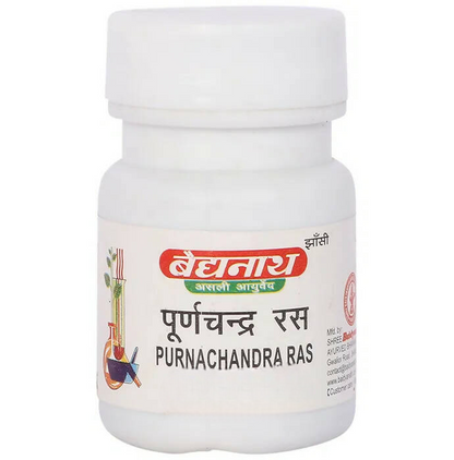 Baidyanath Jhansi Purnachandra Ras Tablets - 40 tabs