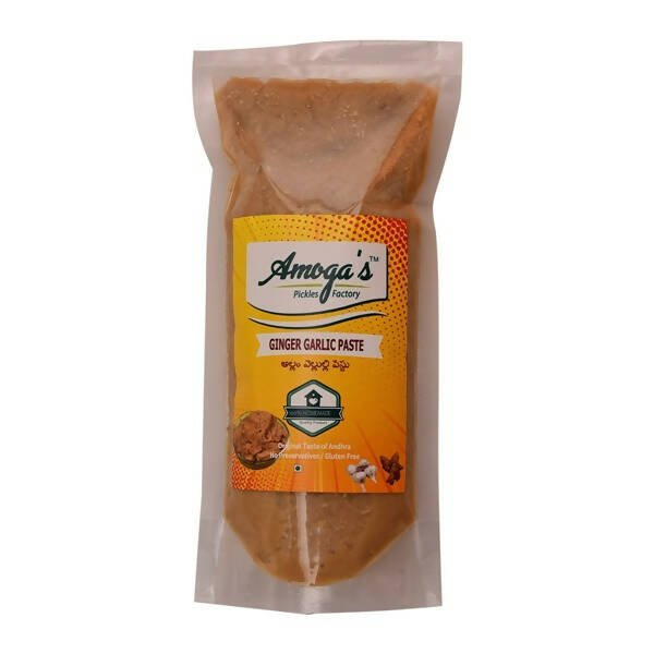 Amoga's Pickles Factory Ginger & Garlic Paste - 250 gm