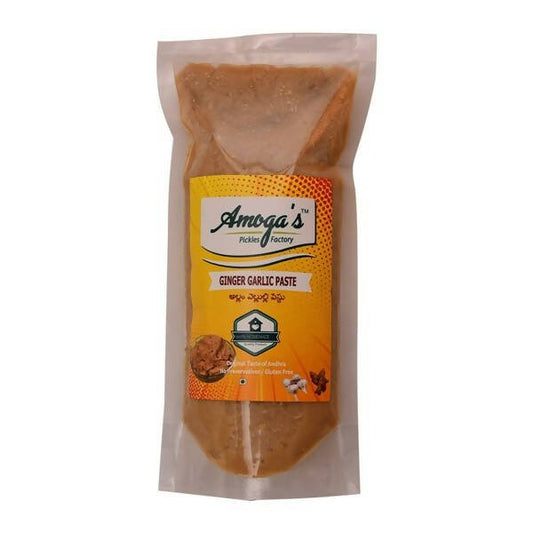 Amoga's Pickles Factory Ginger & Garlic Paste - 250 gm
