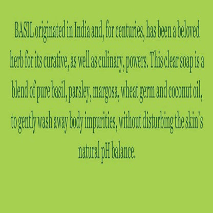 Biotique Advanced Ayurveda Bio Basil & Parsley Revitalizing Body Soap - 150 gm