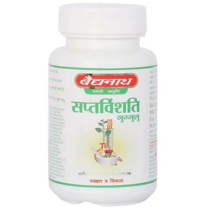 Baidyanath Jhansi Saptavinshati Guggulu - 80 tabs