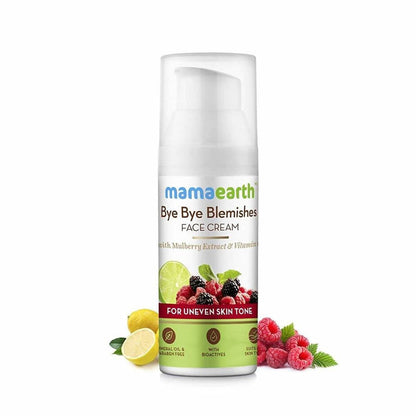 Mamaearth Bye Bye Blemishes Face Cream For Uneven Skin Tone - 30 ml - Pack of 1