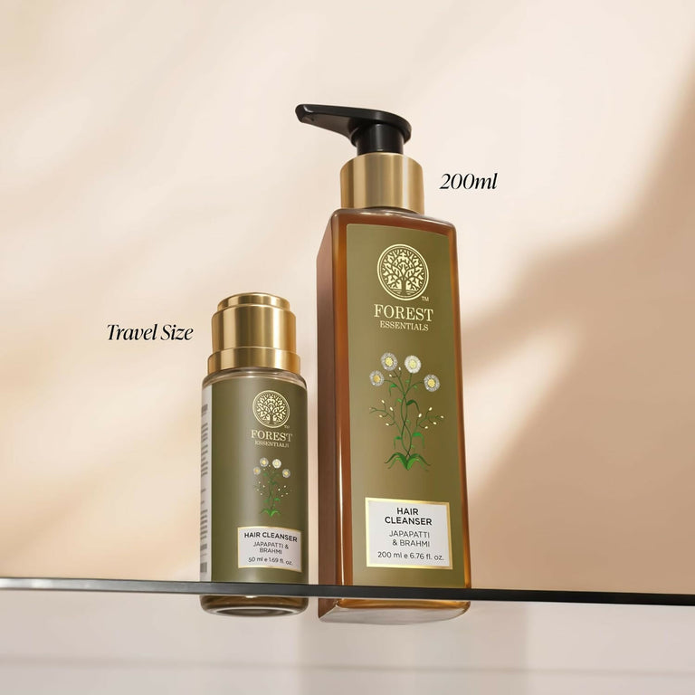 Forest Essentials Hair Shampoo Cleanser Japapatti & Brahmi - 50 ml