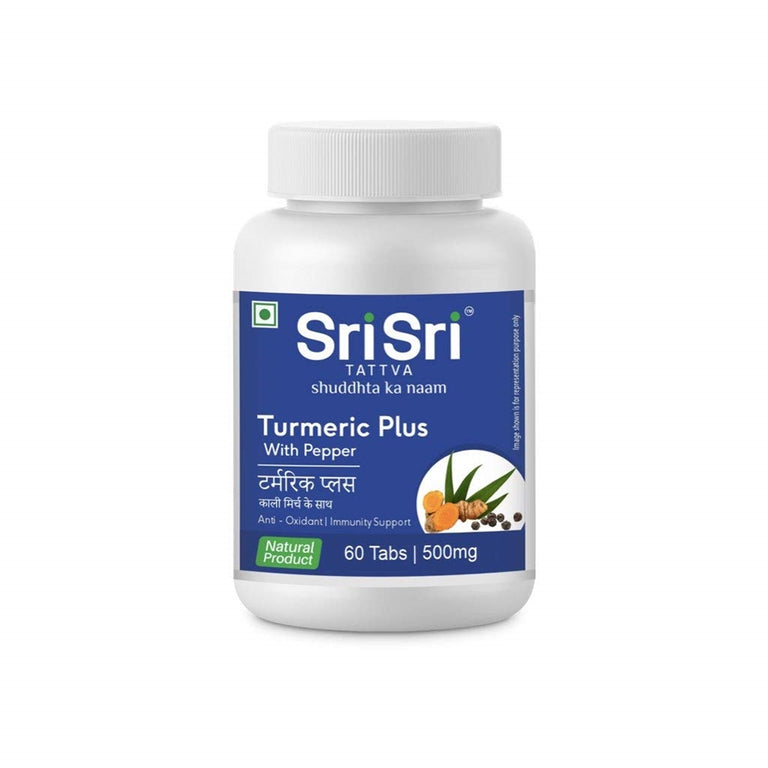 Sri Sri Tattva Turmeric Tablets/ Turmeric Plus - 60 tabs