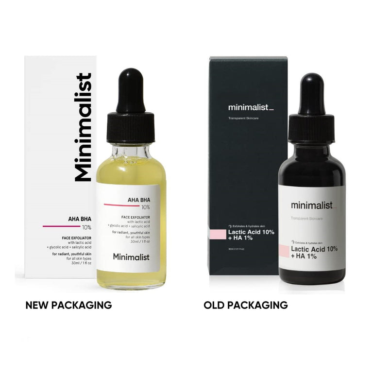 Minimalist Lactic Acid 10% + HA 1% - 30 ml