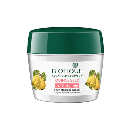Biotique Advanced Ayurveda Bio Quince Seed Nourishing Face Massage Cream - 50 gm