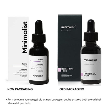 Minimalist Retinol 0.3% + Q10 - 30 ml