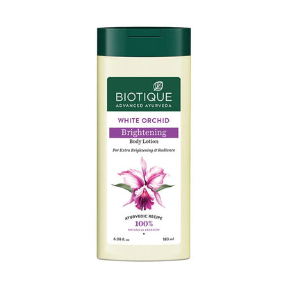 Biotique Advanced Ayurveda Bio White Orchid Skin Whitening Body Lotion - 180 ml