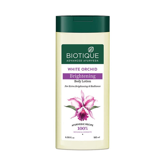 Biotique Advanced Ayurveda Bio White Orchid Skin Whitening Body Lotion - 180 ml