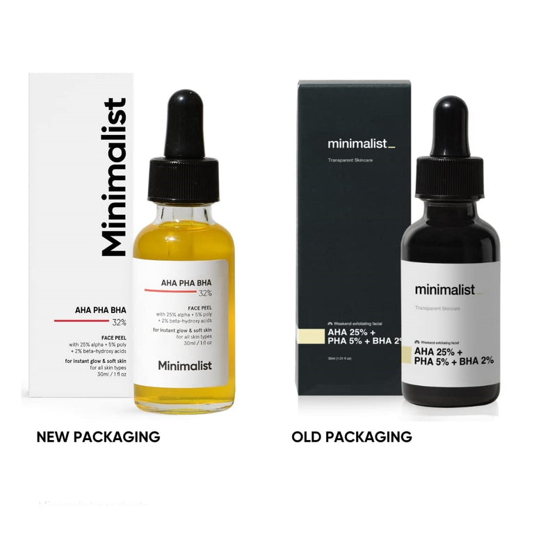 Minimalist 32% AHA PHA BHA Face Peel - 30 ml