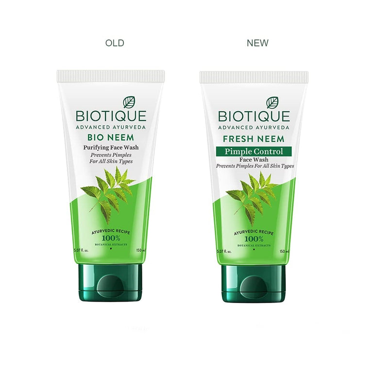 Biotique Advanced Ayurveda Bio Neem Purifying Face Wash - 50 ml