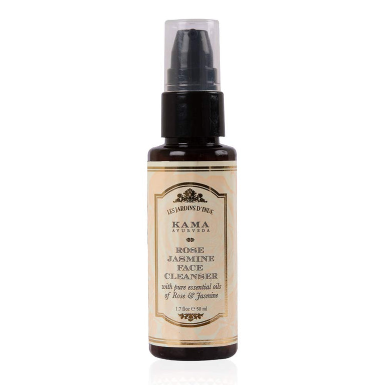 Kama Ayurveda Kumkumadi Night Serum And Rose Jasmine Face Cleanser Combo - Combo