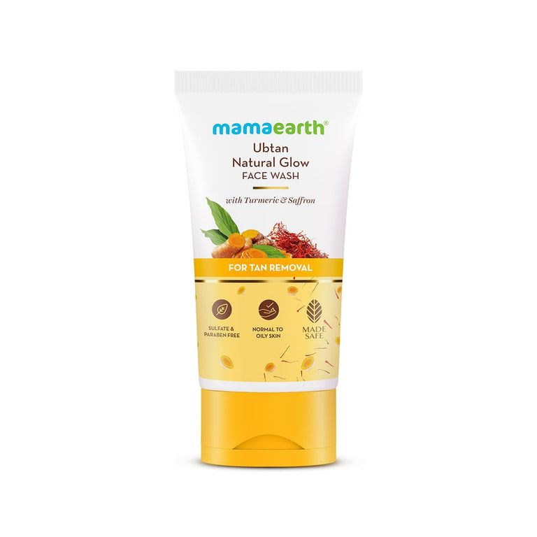 Mamaearth Ubtan Face Wash For Tan Removal - 50 ml - Pack of 1