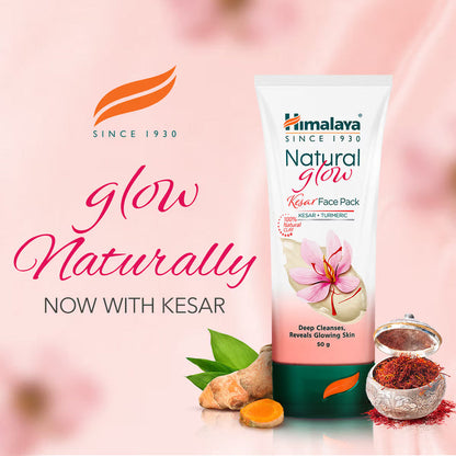Himalaya Herbals Natural Glow Kesar Face Pack - 50 gm
